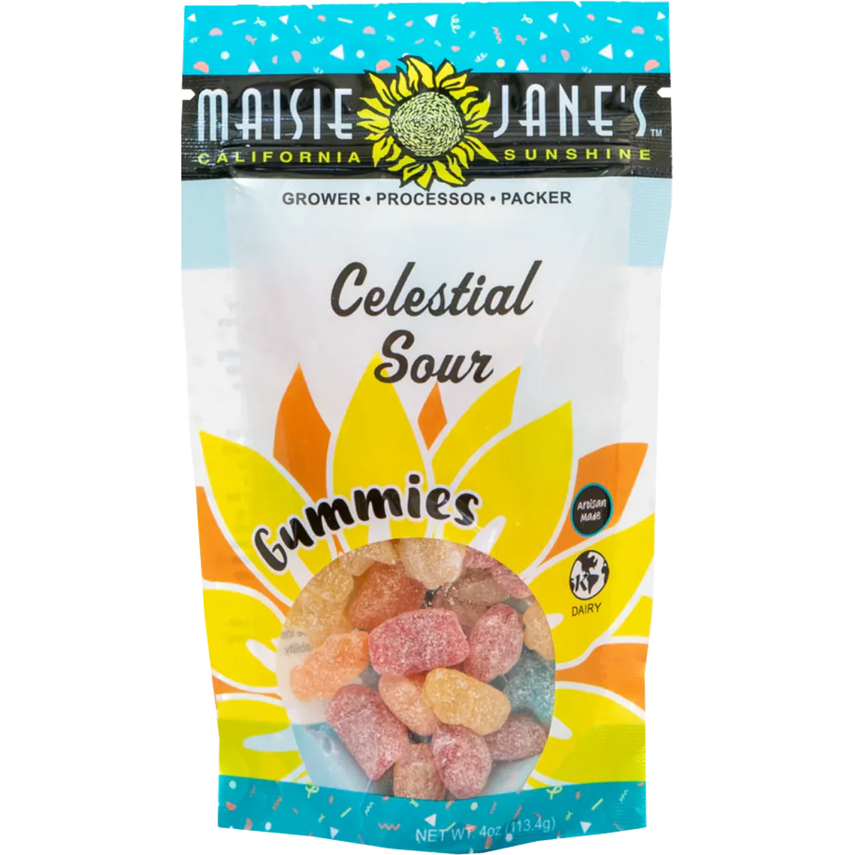 Celestial Sour Gummies 4 oz