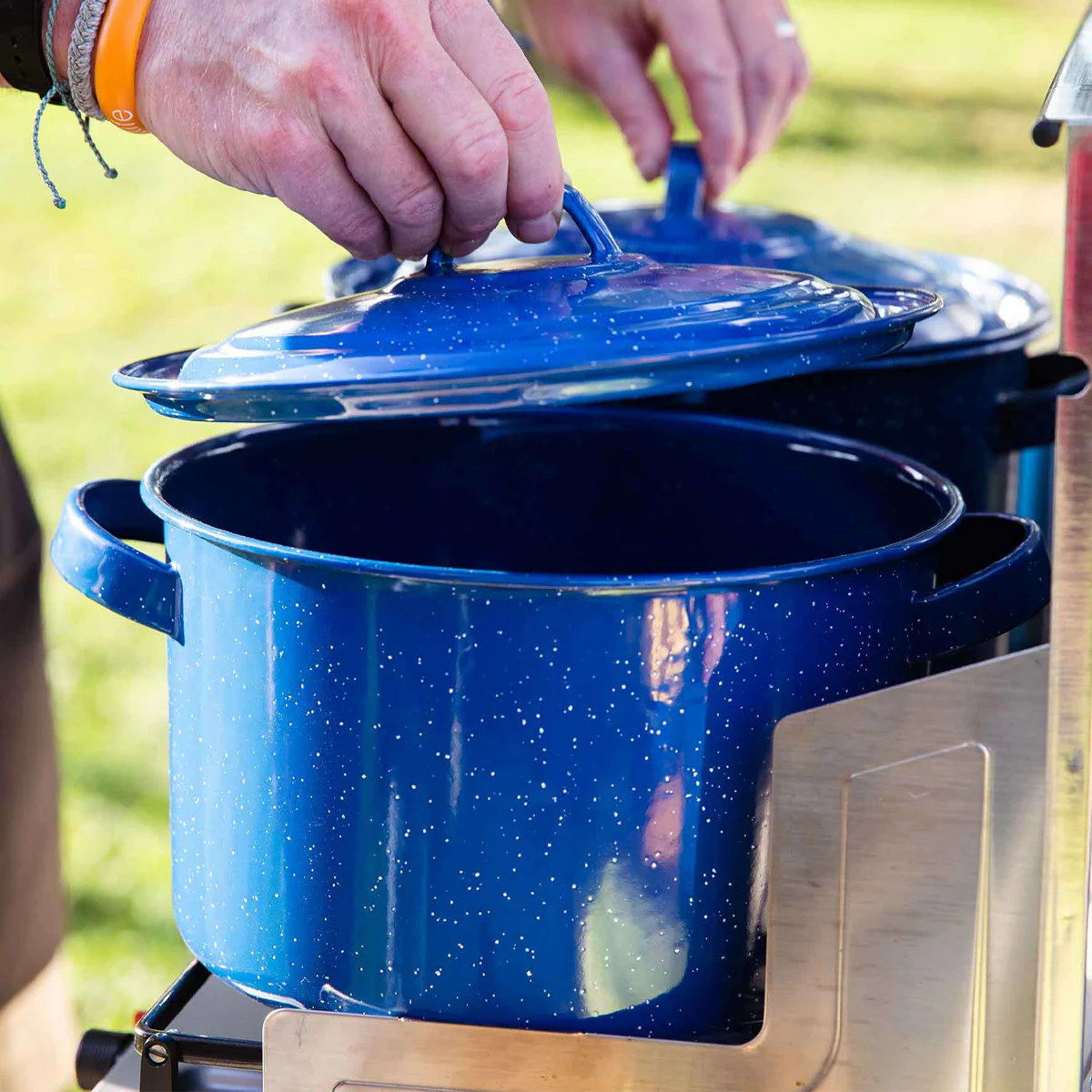 4 Qt. Stock Pot- Blue - Image 2
