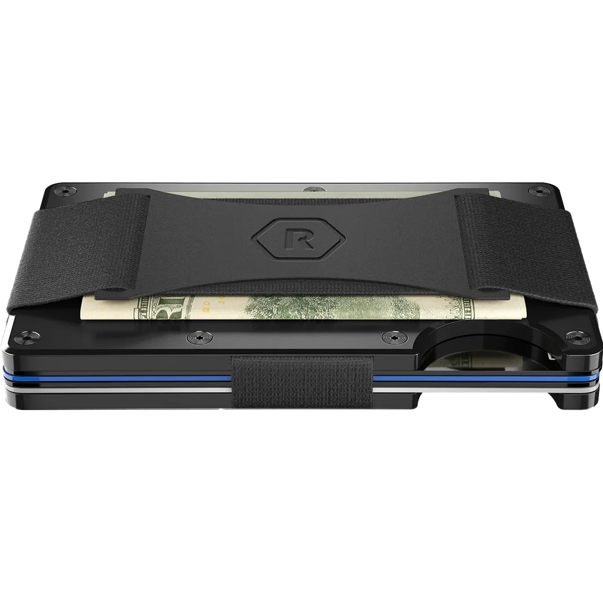 Aluminum Wallet with Cash Strap - Image 6