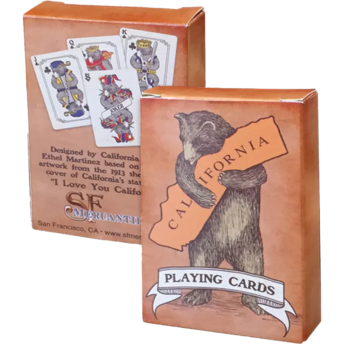 CA Bear Hug Playing Cards