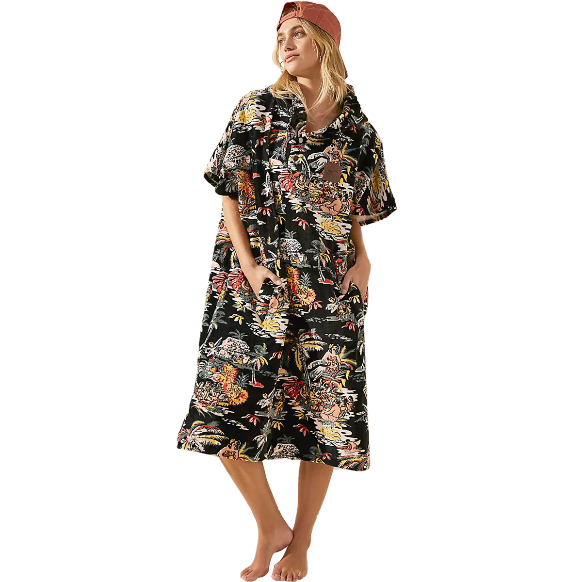 Fouta Lightweight Turkish Poncho - Image 5