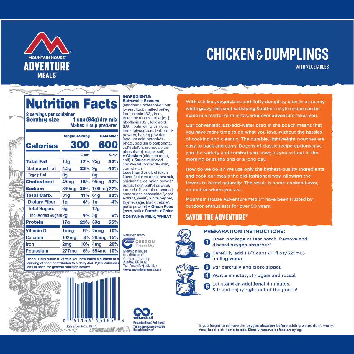 Chicken and Dumplings (2 Servings) - Image 2