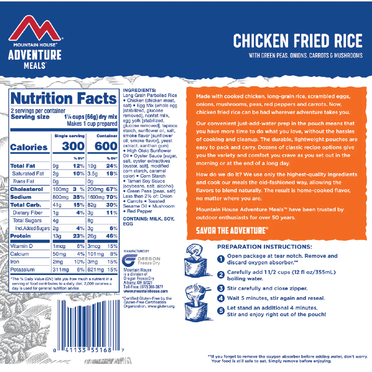 Chicken and Fried Rice (2 Servings) - Image 2
