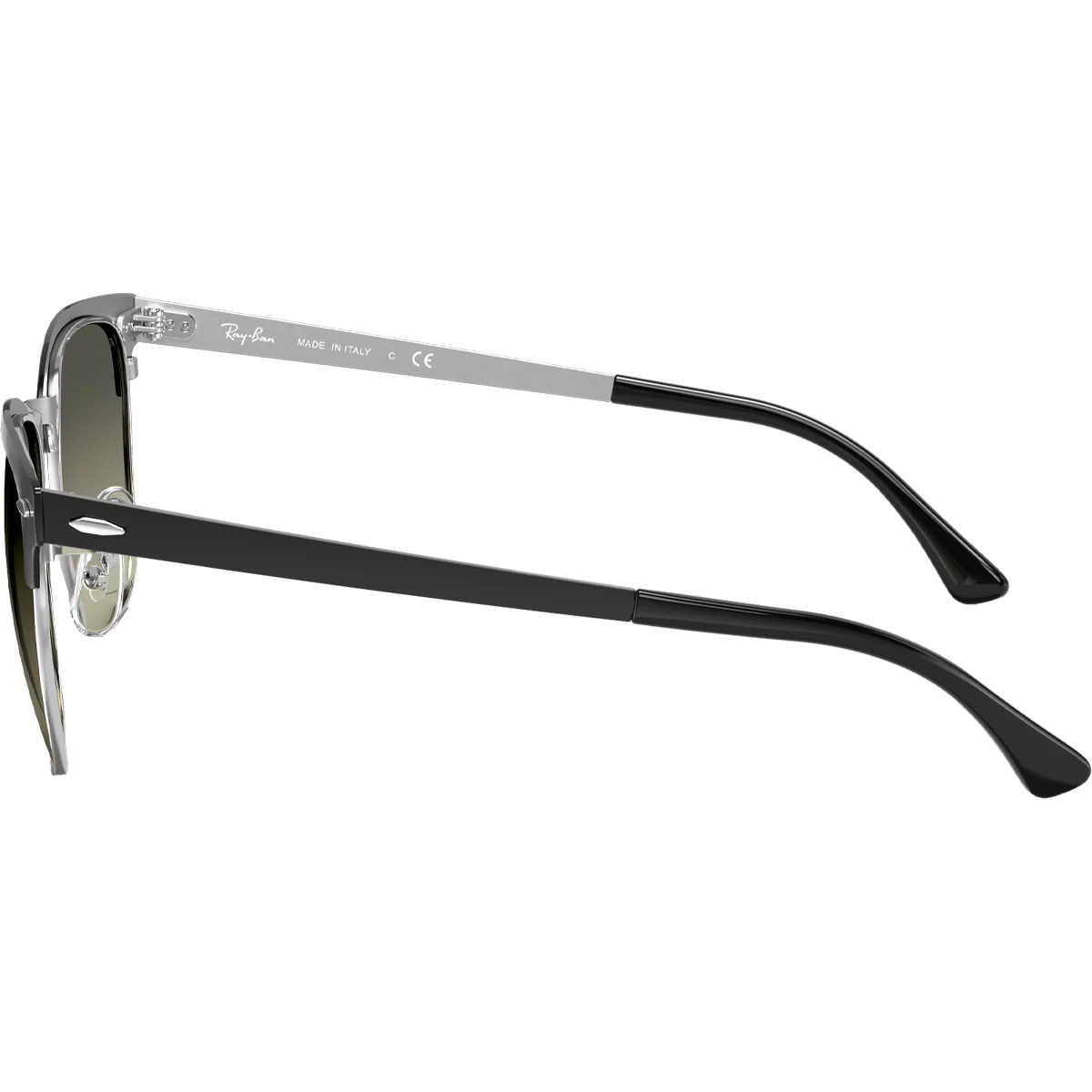 Clubmaster Metal - Polished Black Silver/Grey Gradient - Image 4