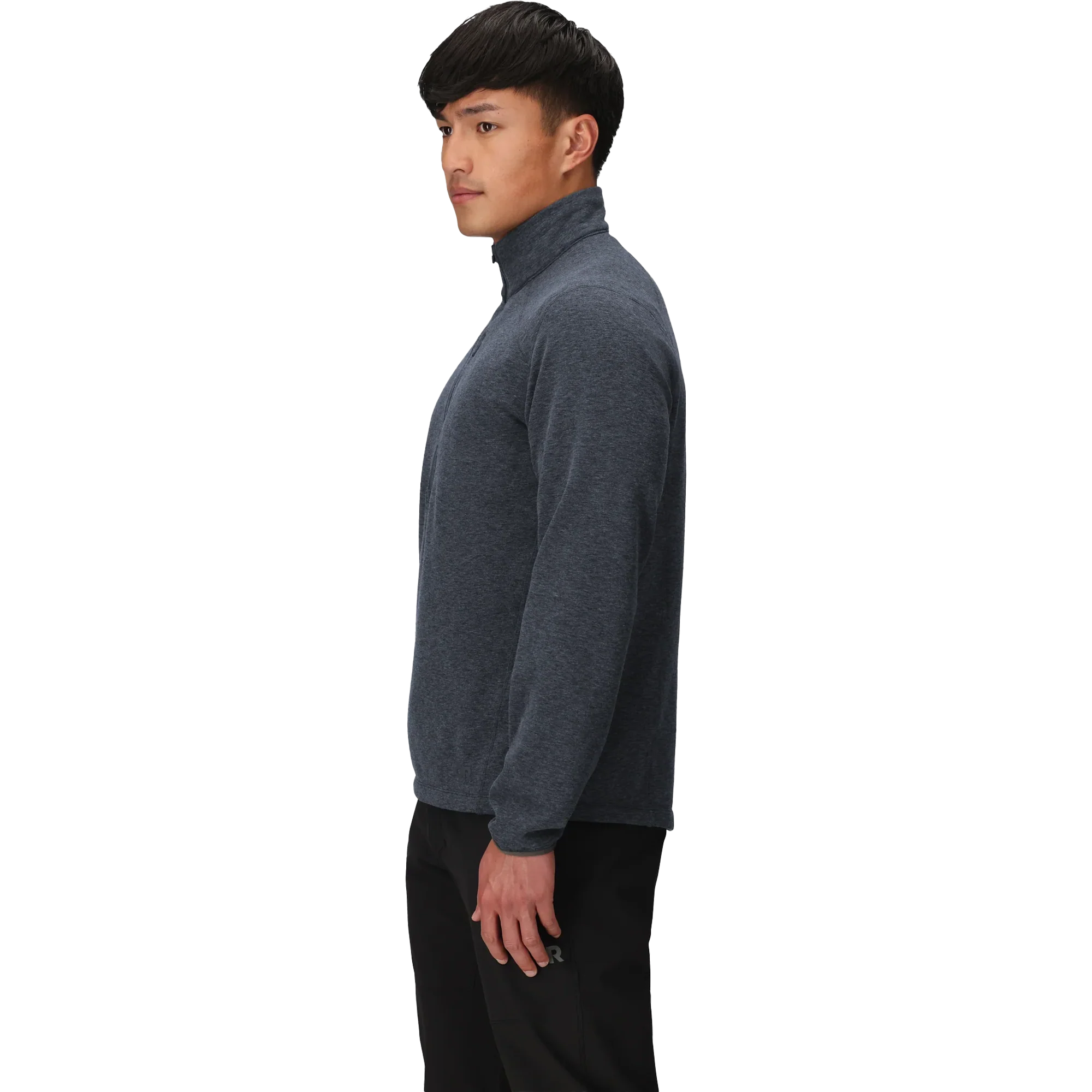 Men's Crescent 1/2 Zip Fleece - Image 4