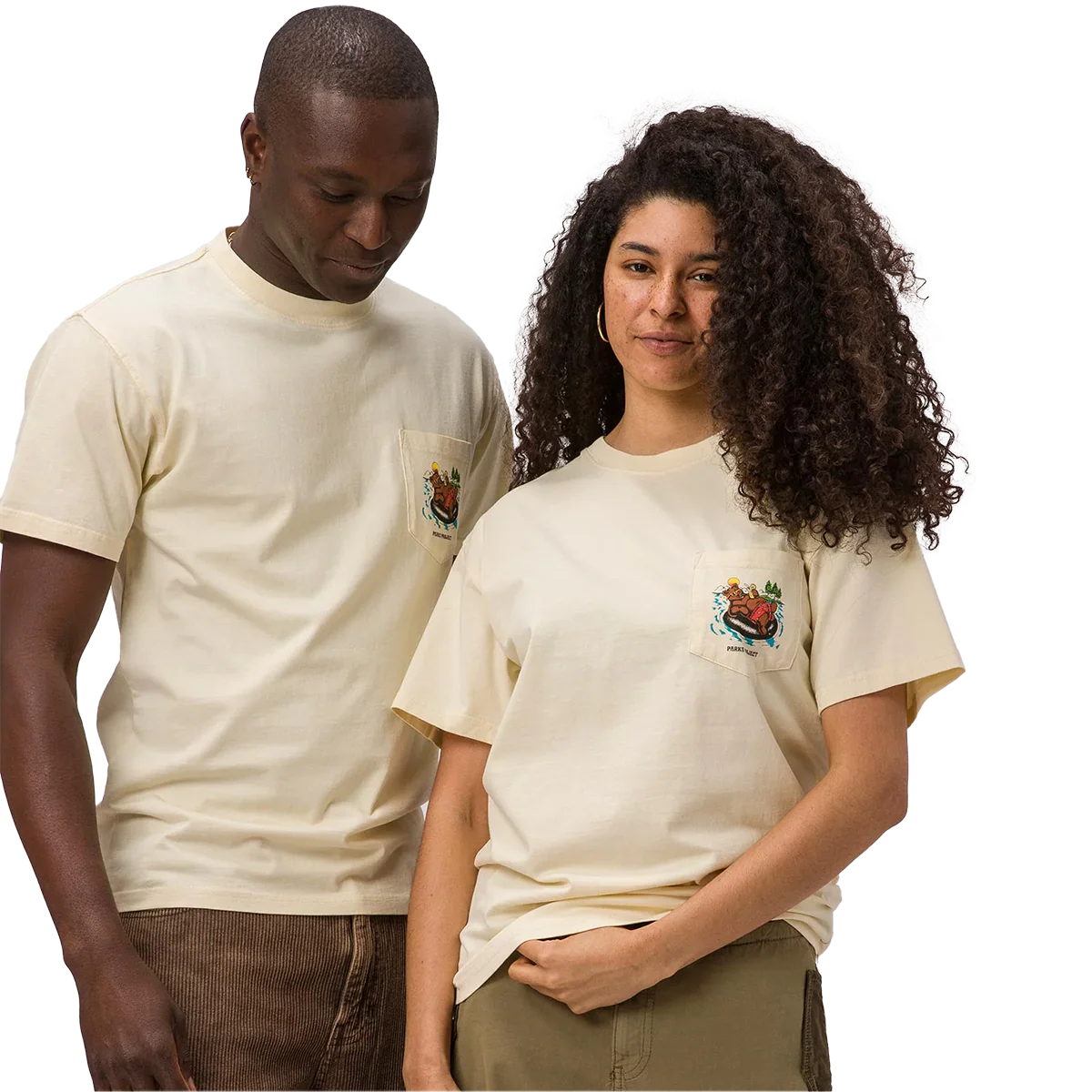 Men's Escape to Nature Bear Float Pocket Tee - Image 4