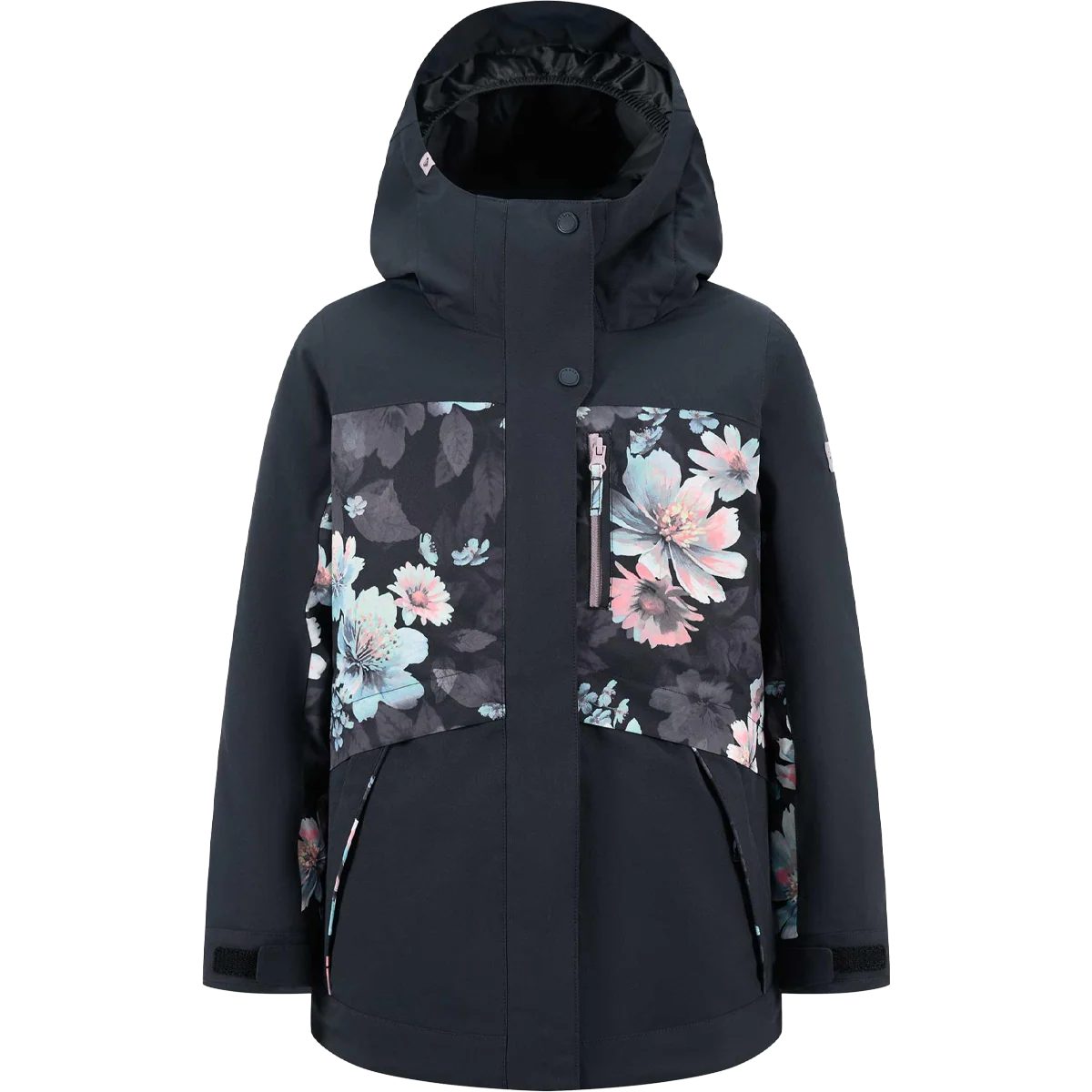 Youth Floral Block Parka