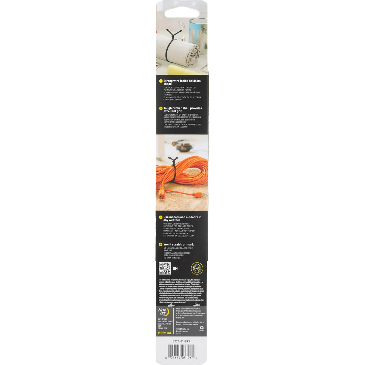 Gear Tie Reusable Rubber Twist Tie 24" -  2 Pack - Image 5