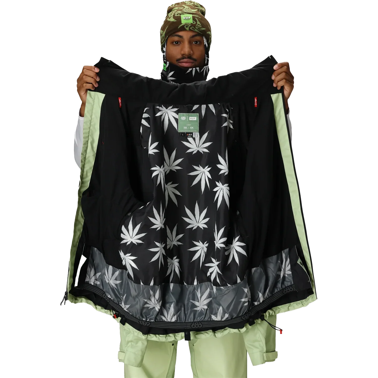 Men's Huf Double H Jacket - Image 6
