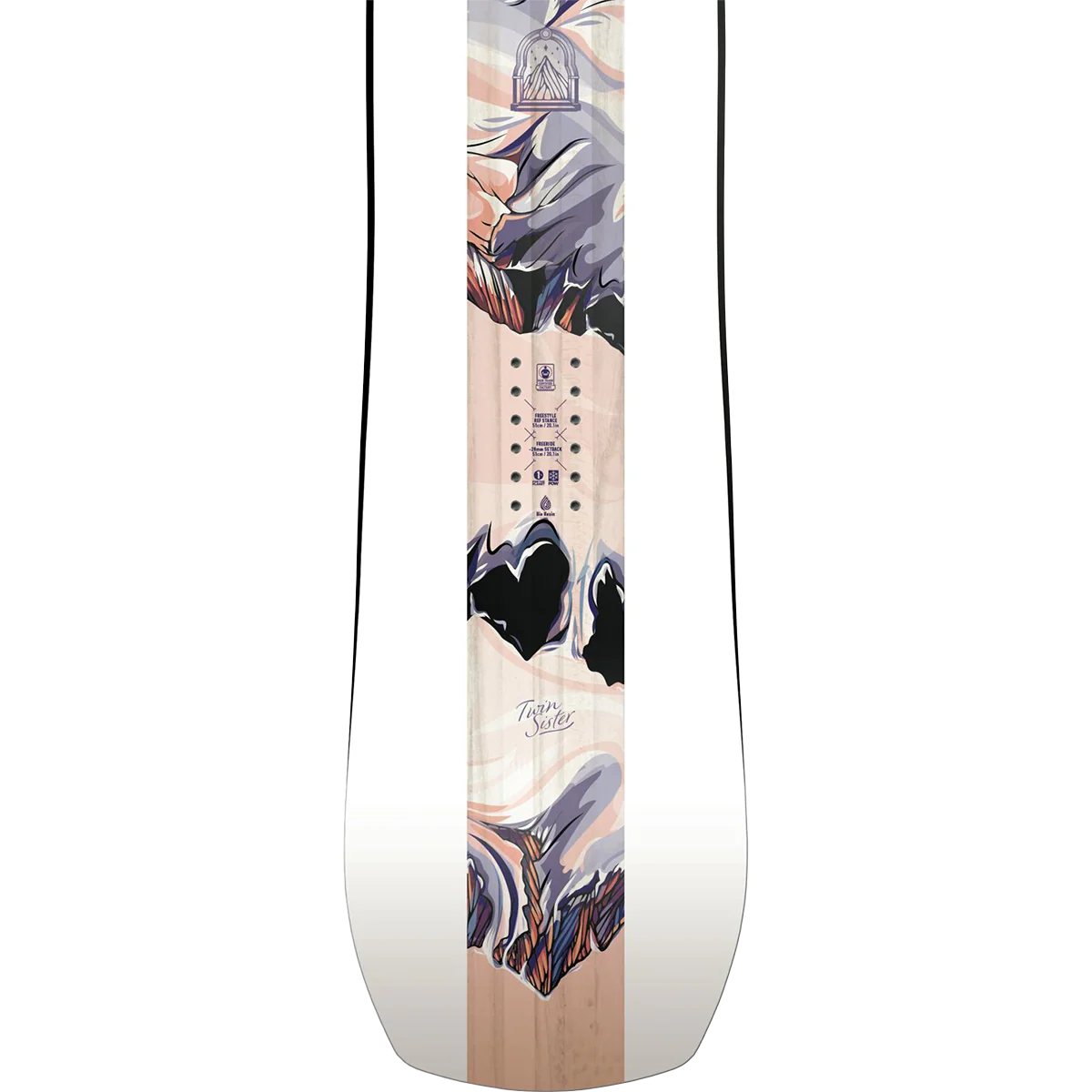 Jones Snowboards Women's Twin Sister Demo Snowboard - Image 4