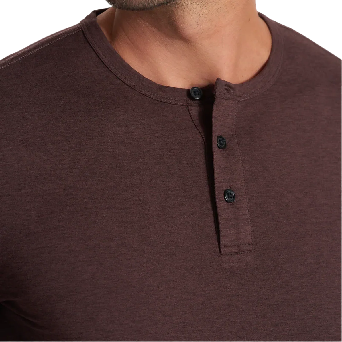 Men's Long-Sleeve Ease Performance Henley - Image 6