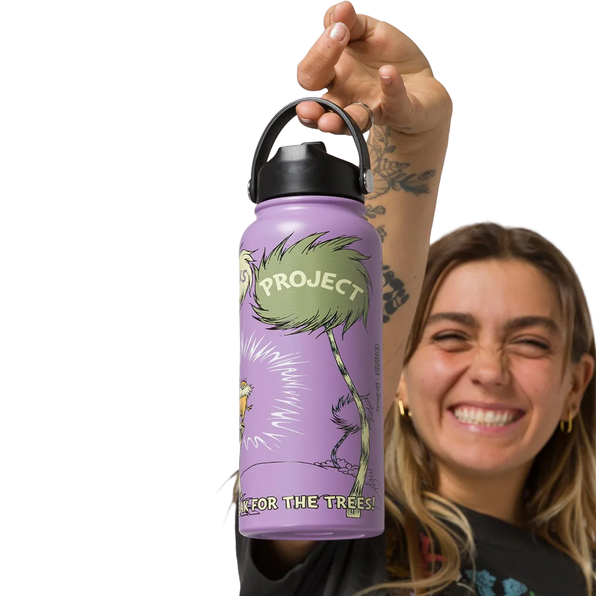 Lorax x Parks Project 32oz Insulated Water Bottle - Image 4
