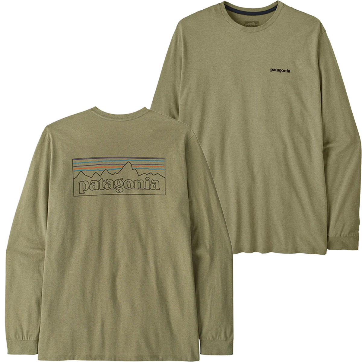 Men's Long Sleeve P-6 Logo Responsibili-Tee - Image 4