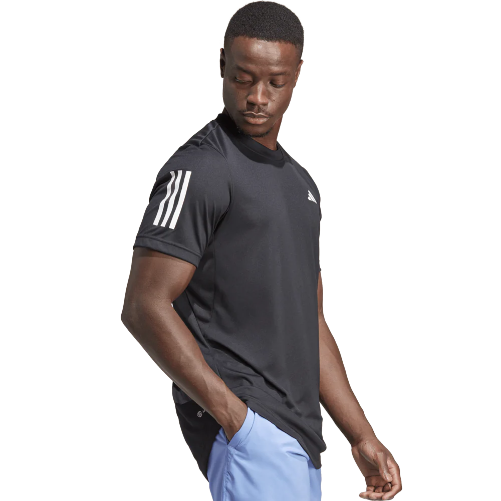 Men's Club 3 Stripe Tee - Image 5