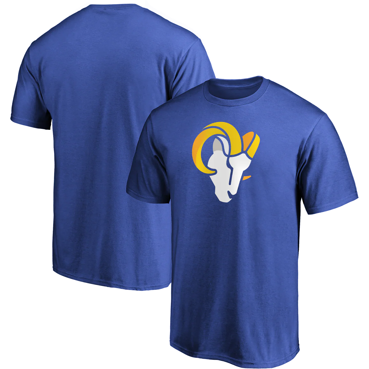 Men's Rams Cotton Primary Logo Short Sleeve - Image 3