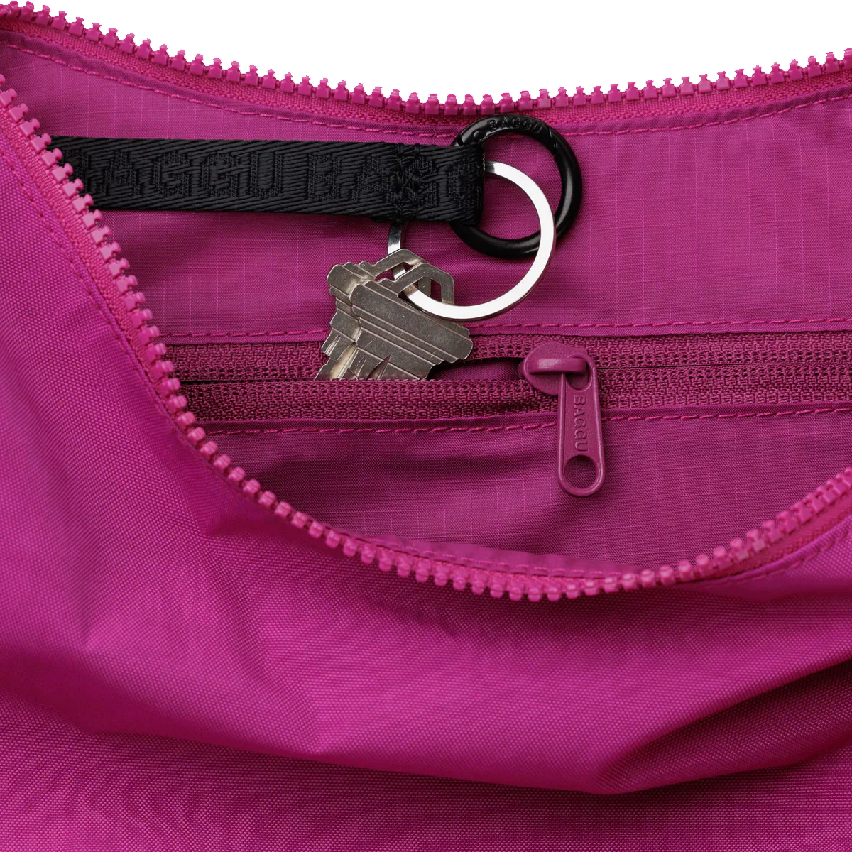 Medium Nylon Crescent Bag - Image 4