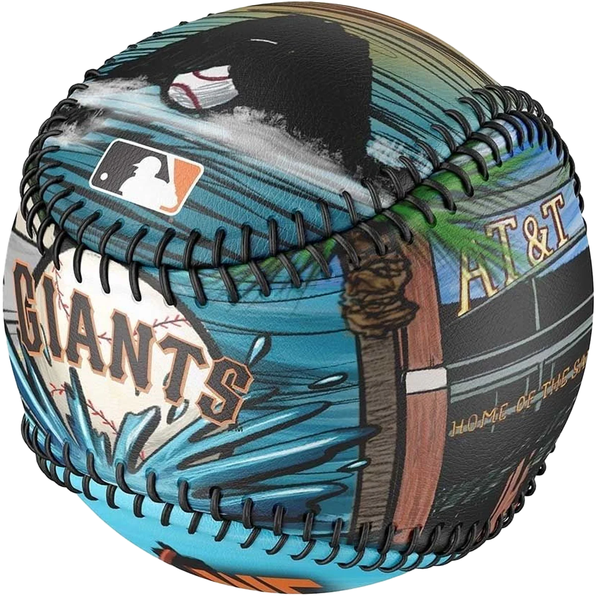 MLB Club Culture Soft Strike Baseball - Giants - Image 2