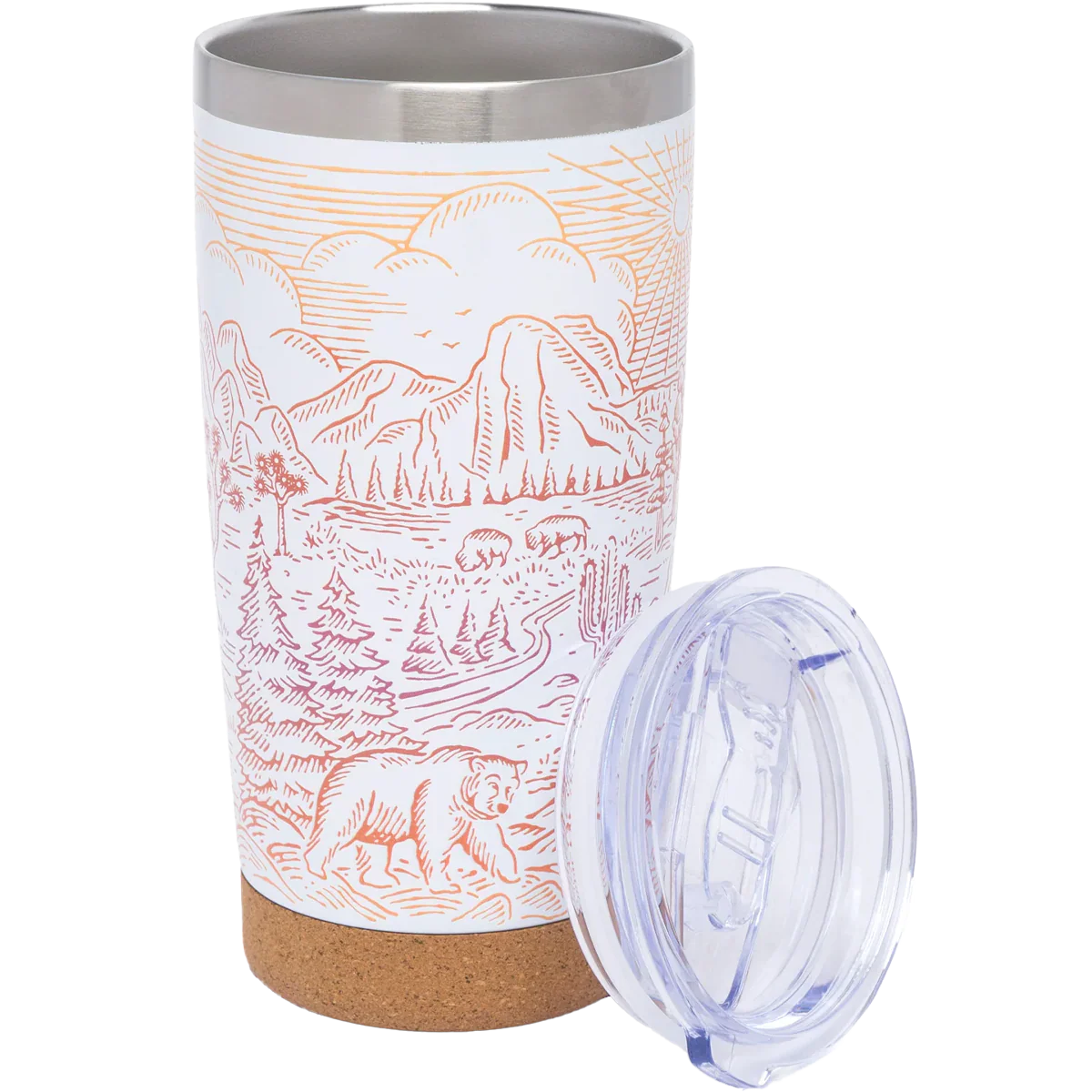 National Parks Iconic Ombre 20 oz Insulated Mug - Image 2