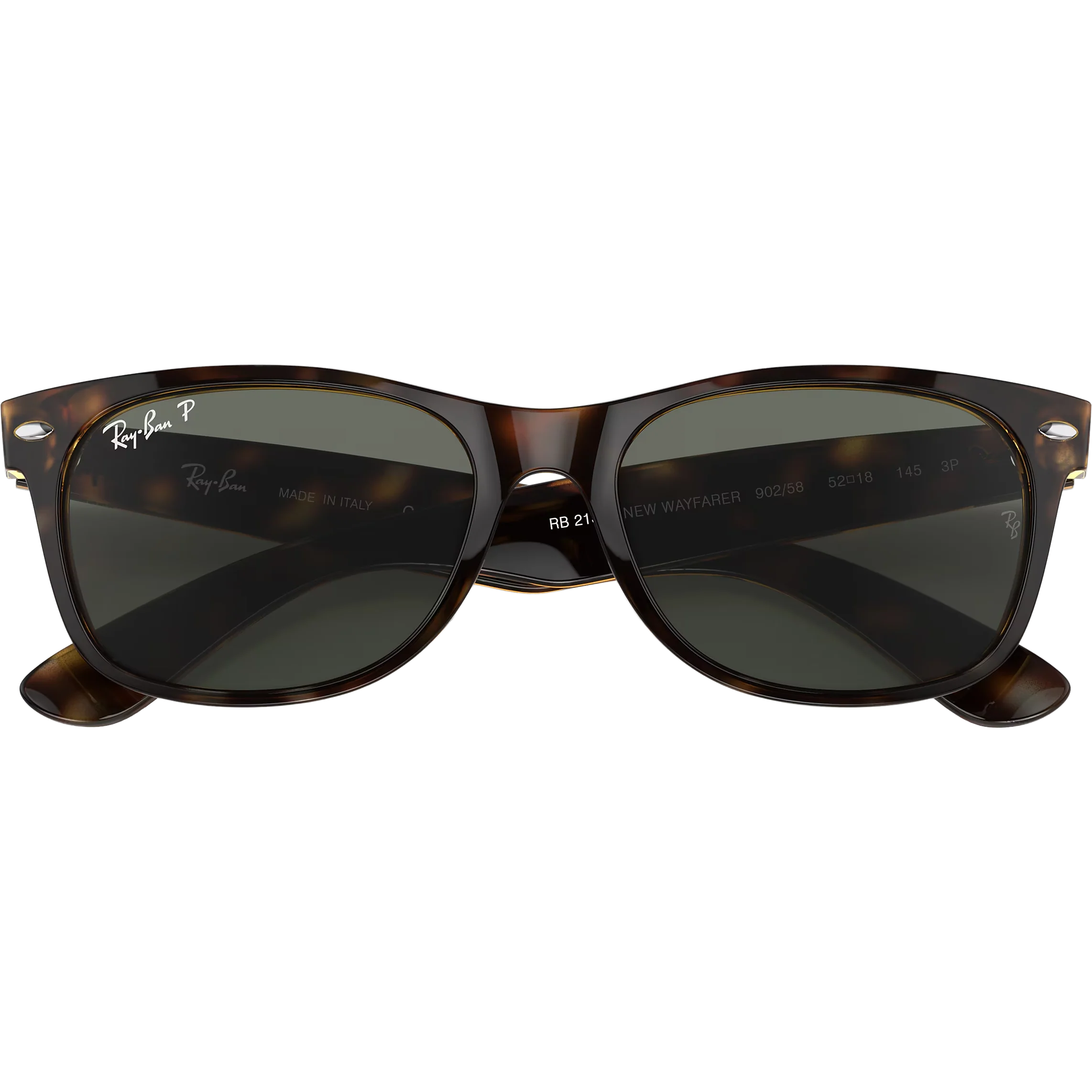 New Wayfarer M - Tortoise/Crystal Green Polarized - Image 5