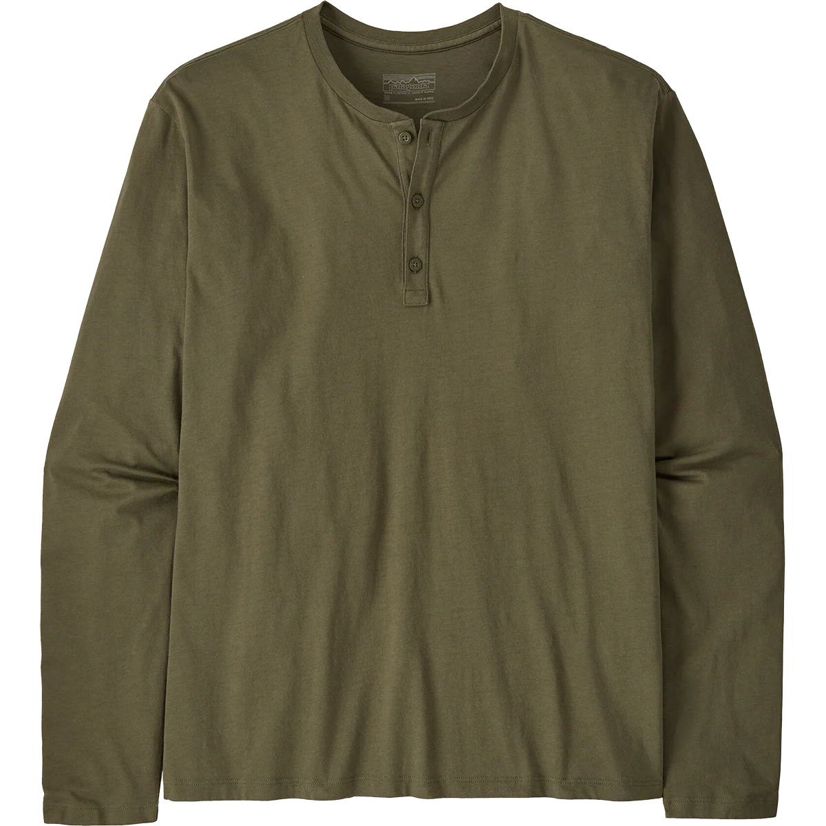 Men's Organic Cotton Lightweight Henley - Image 2
