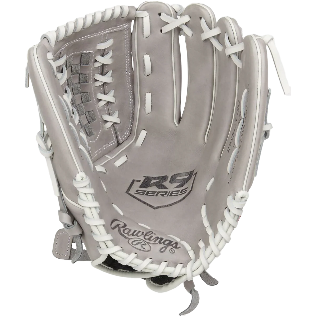 R9 Series Fastpitch Pitcher/Outfield - 12.5" Double Laced Bask - Image 2