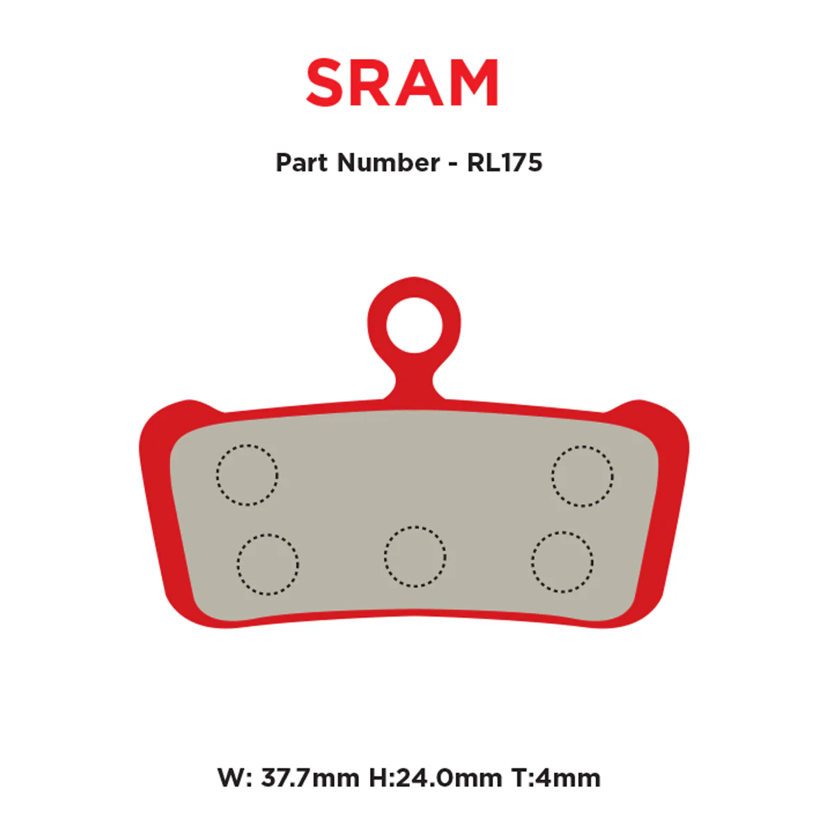 SRAM G2/Guide ALL Red - Image 2