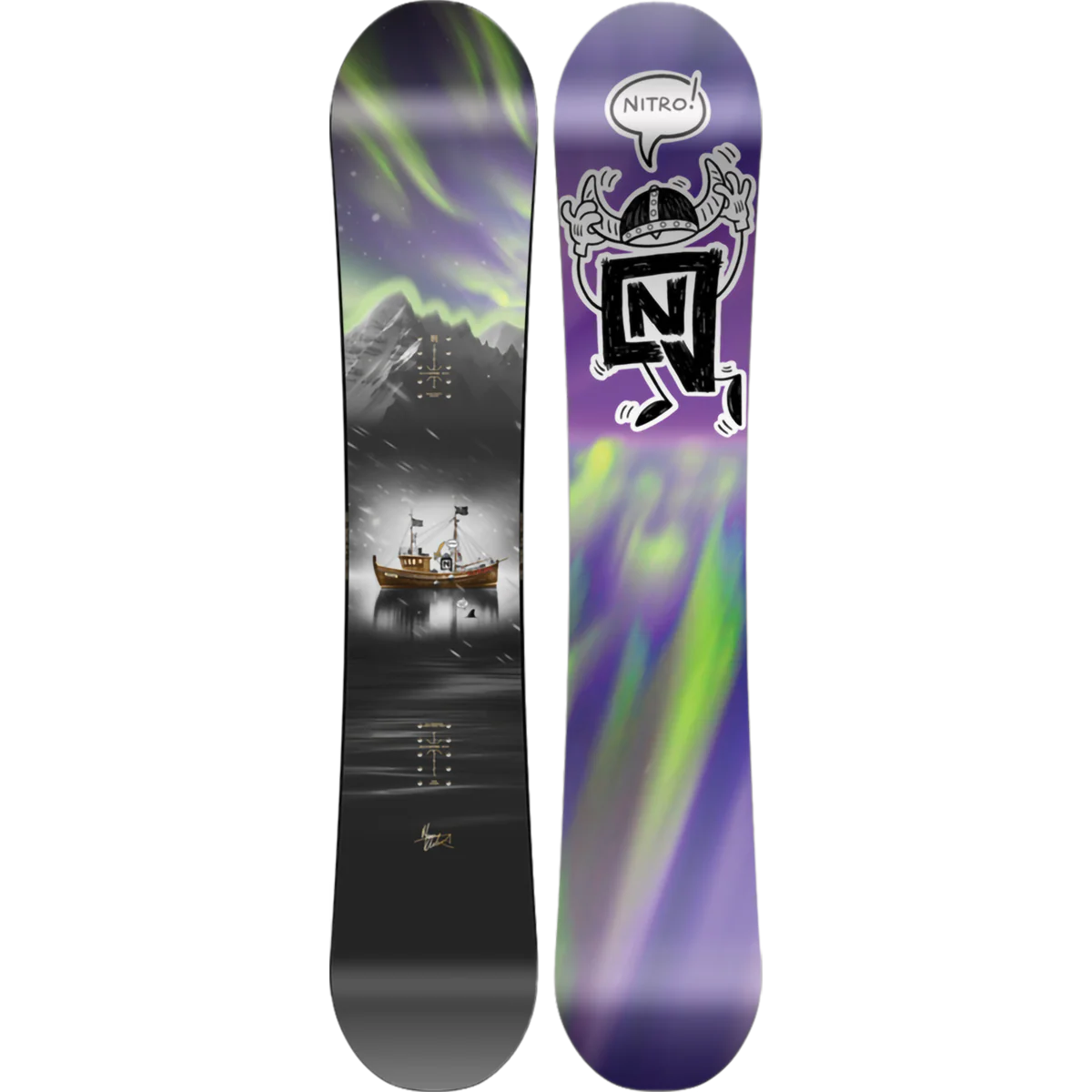 Nitro Team Pro Marcus Kleveland Demo Snowboard Package - Image 2