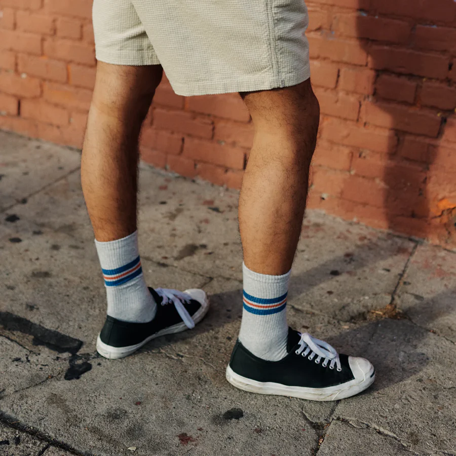 Men's Tres Stripe Sock - Image 3