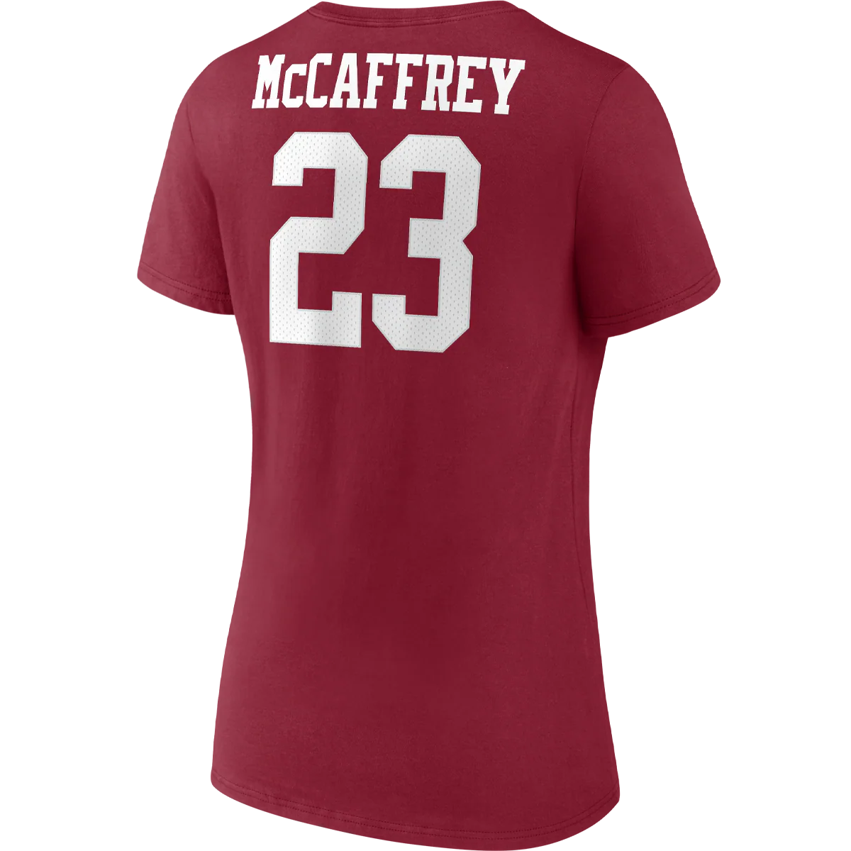 Women's 49ers Player Icon Name & Number Tee - McCaffrey - Image 3