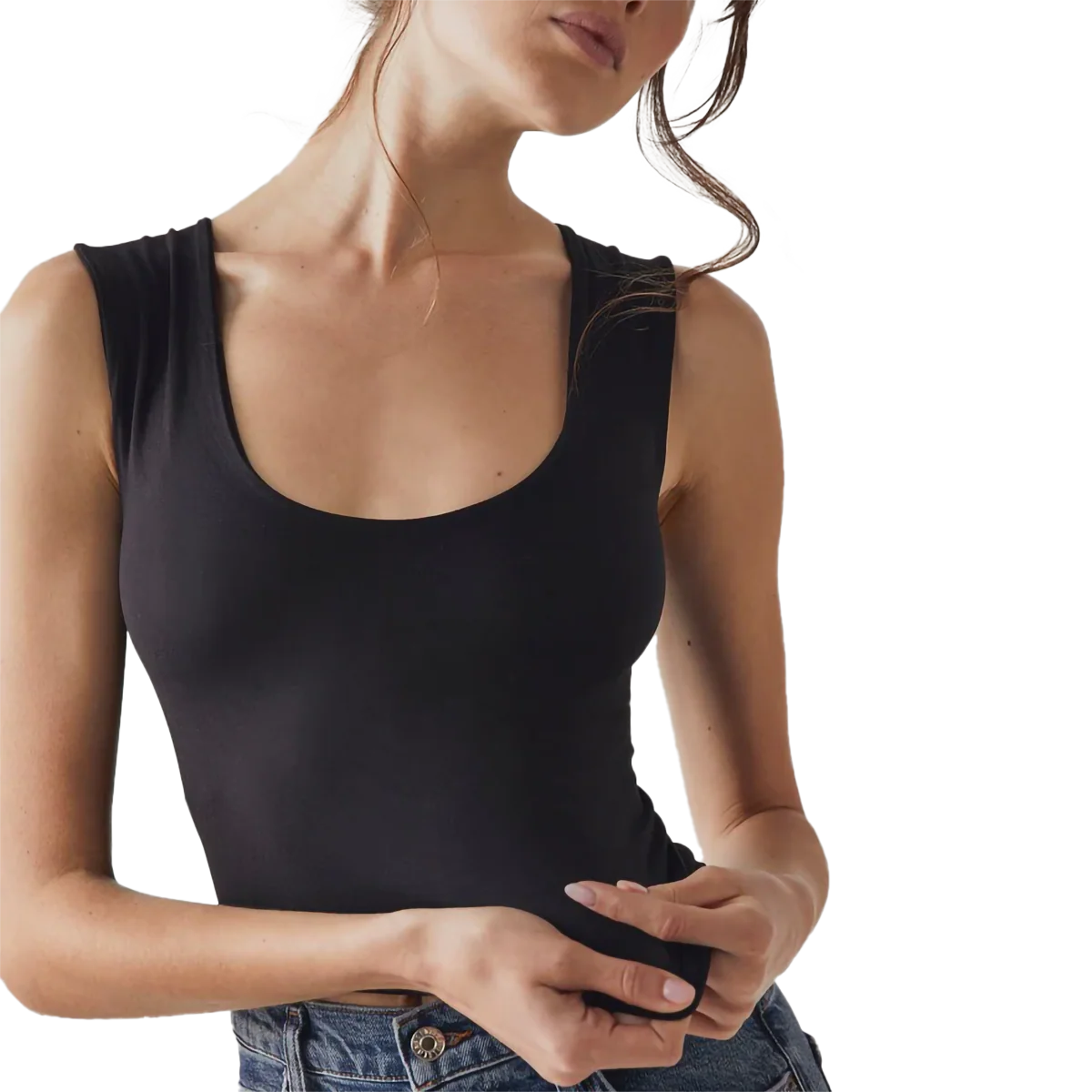 Women's Clean Lines Muscle Cami - Image 3