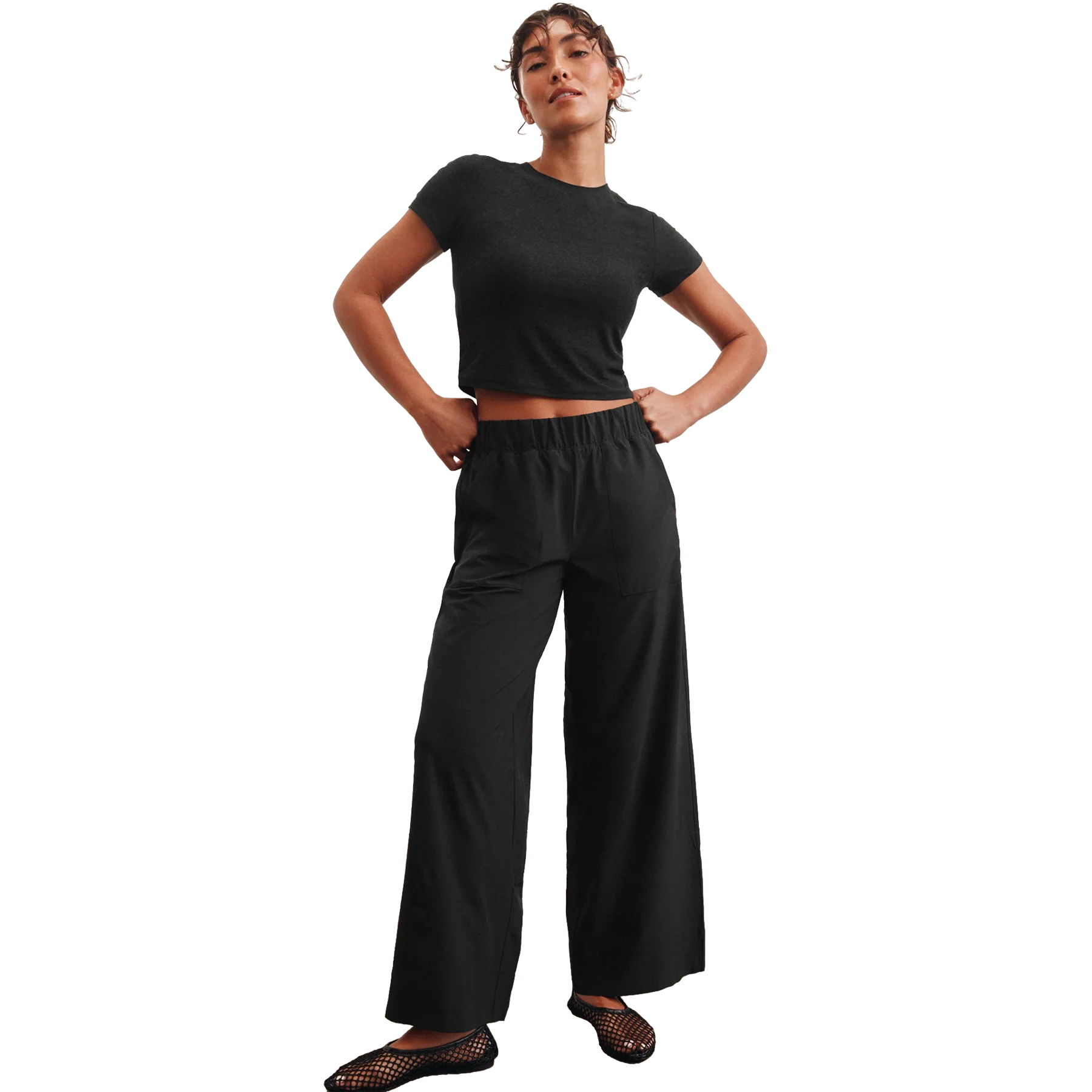 Women's Easy Wide Leg Pant - Image 2