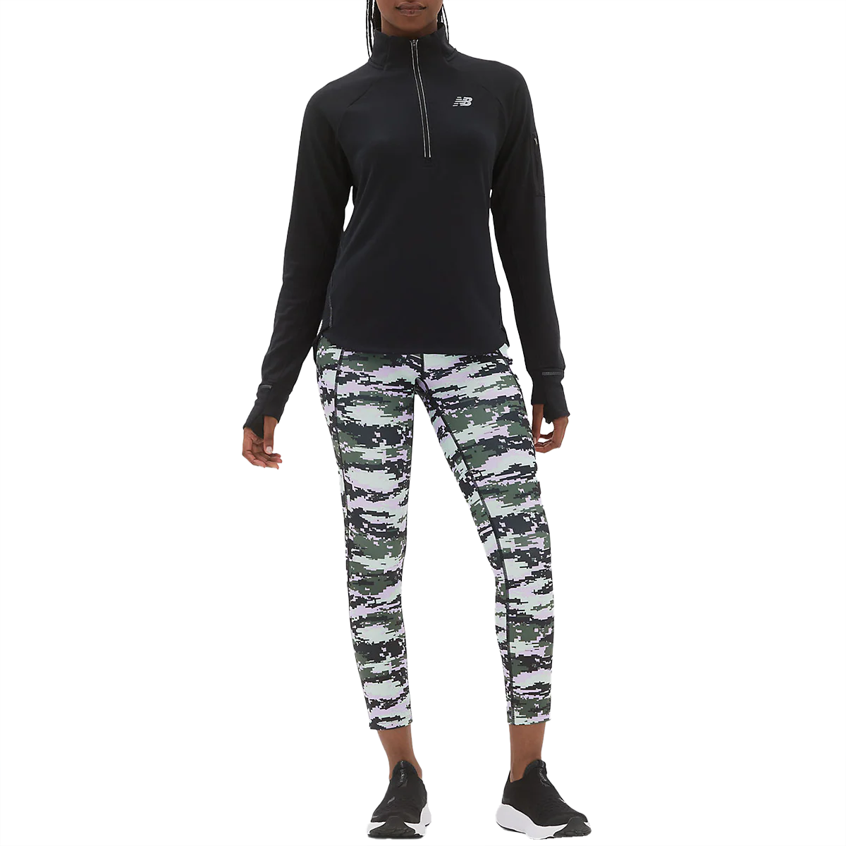 Women's NB Heat Grid 1/2 Zip - Image 5