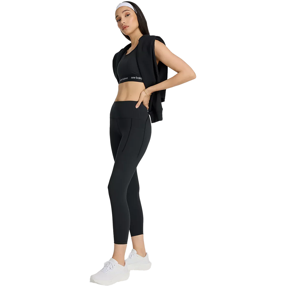 Women's NB Sleek Pocket High Rise Legging - Image 4