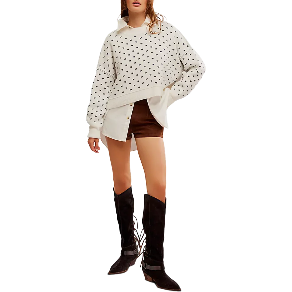 Women's Pattern Easy Street Crop - Image 5