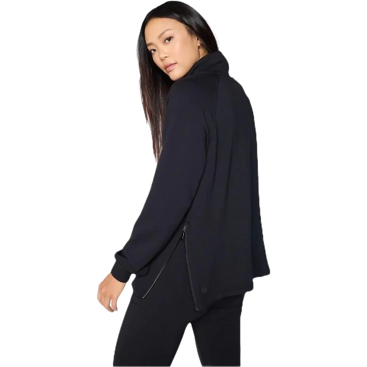 Women's Serenity Zip Mock Neck Pull Over - Image 2