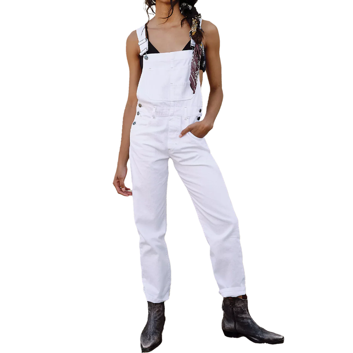Women's Ziggy Denim Overall - Image 3