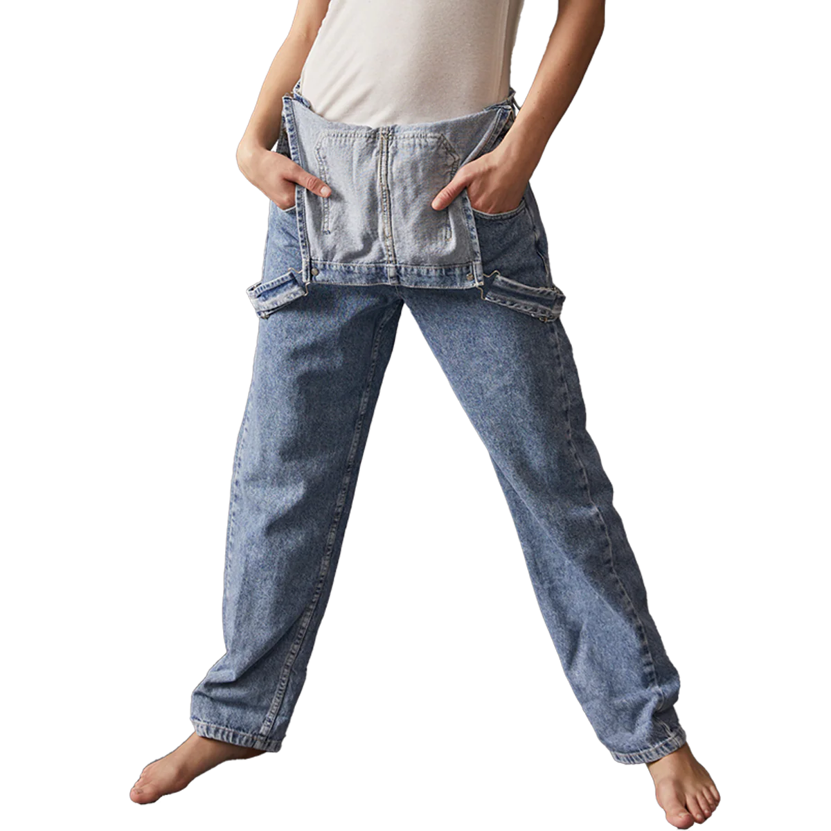 Women's Ziggy Denim Overall - Image 9