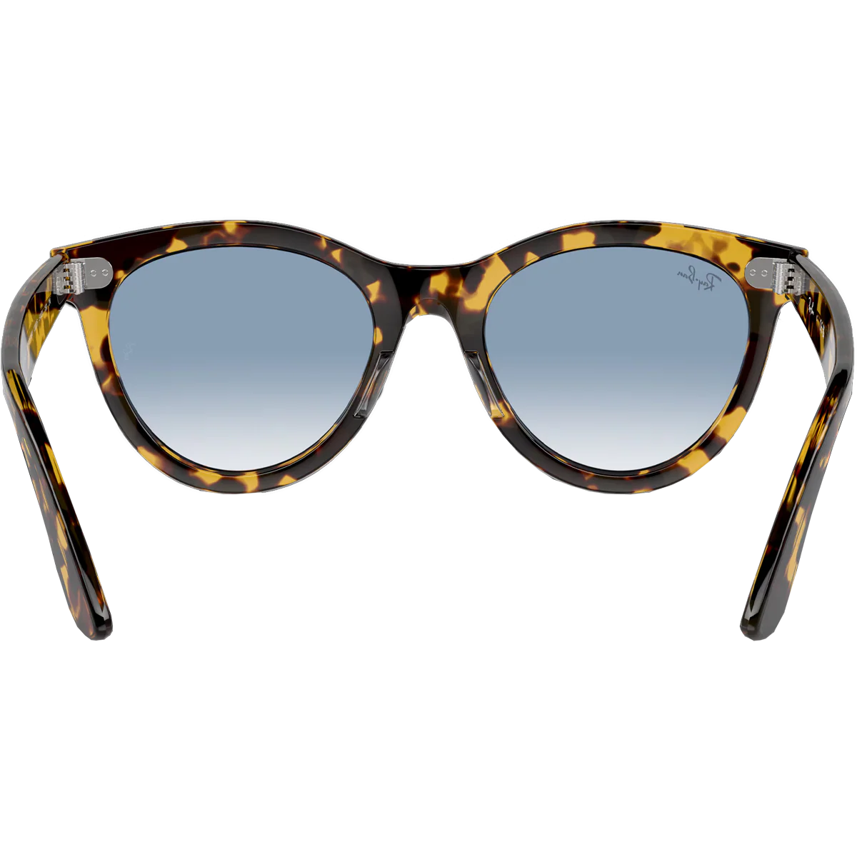 Wayfarer Way - Polished Yellow Havana/Clear & Blue - Image 4