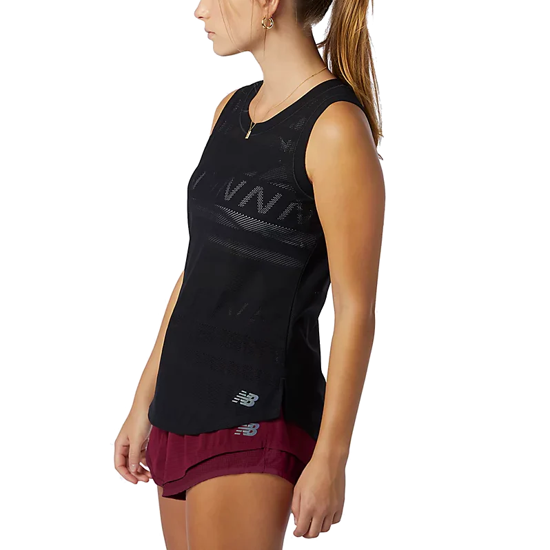 Women's Q Speed Fuel Jacquard Tank - Image 5