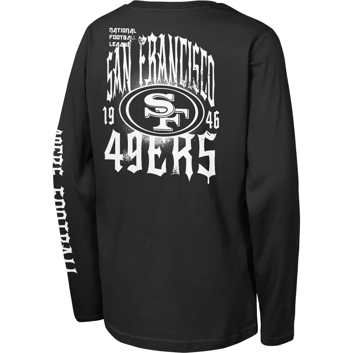 Youth 49ers Rumble Sleeve Long Sleeve - Image 3