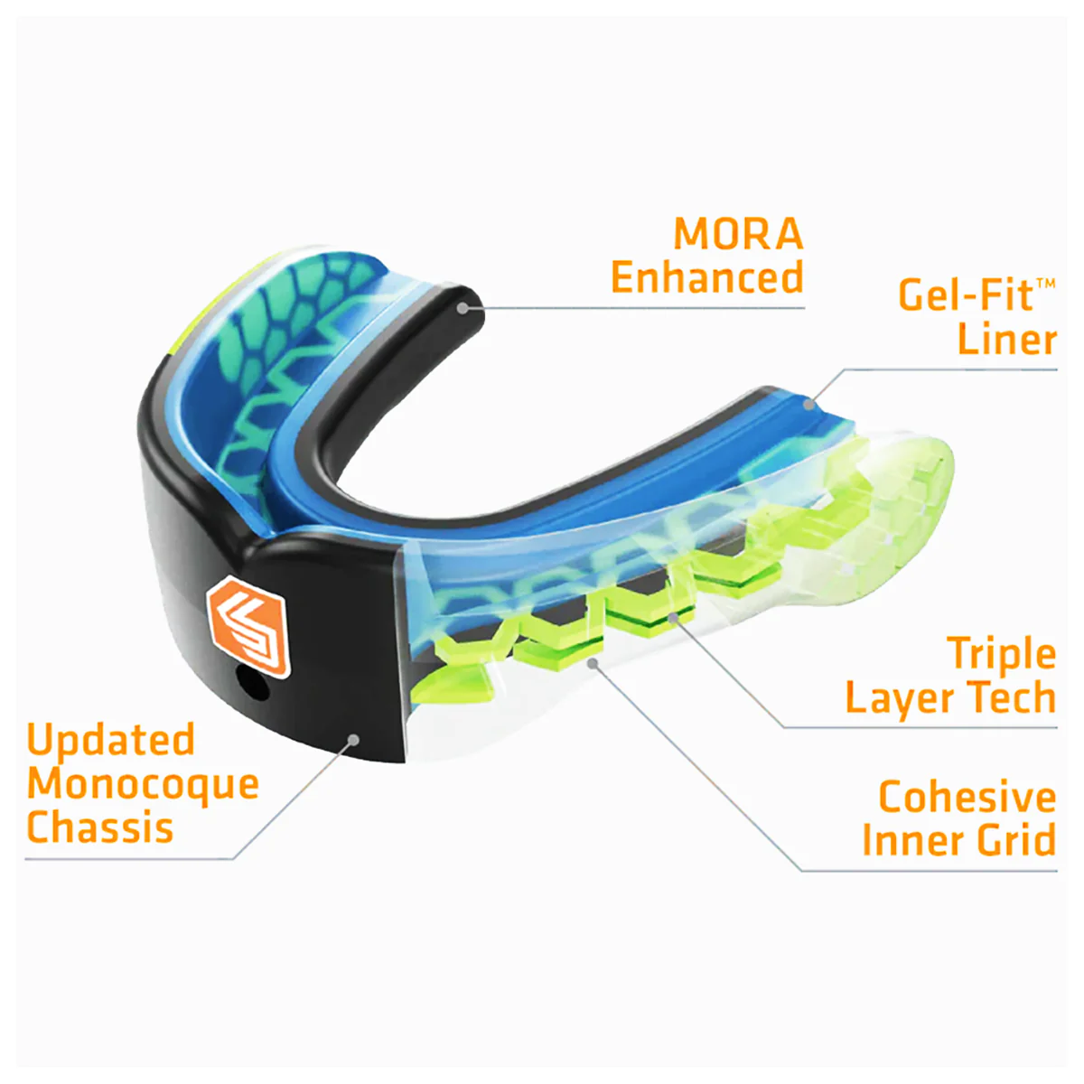 Youth Gel Max Power Print Mouthguard - Image 3