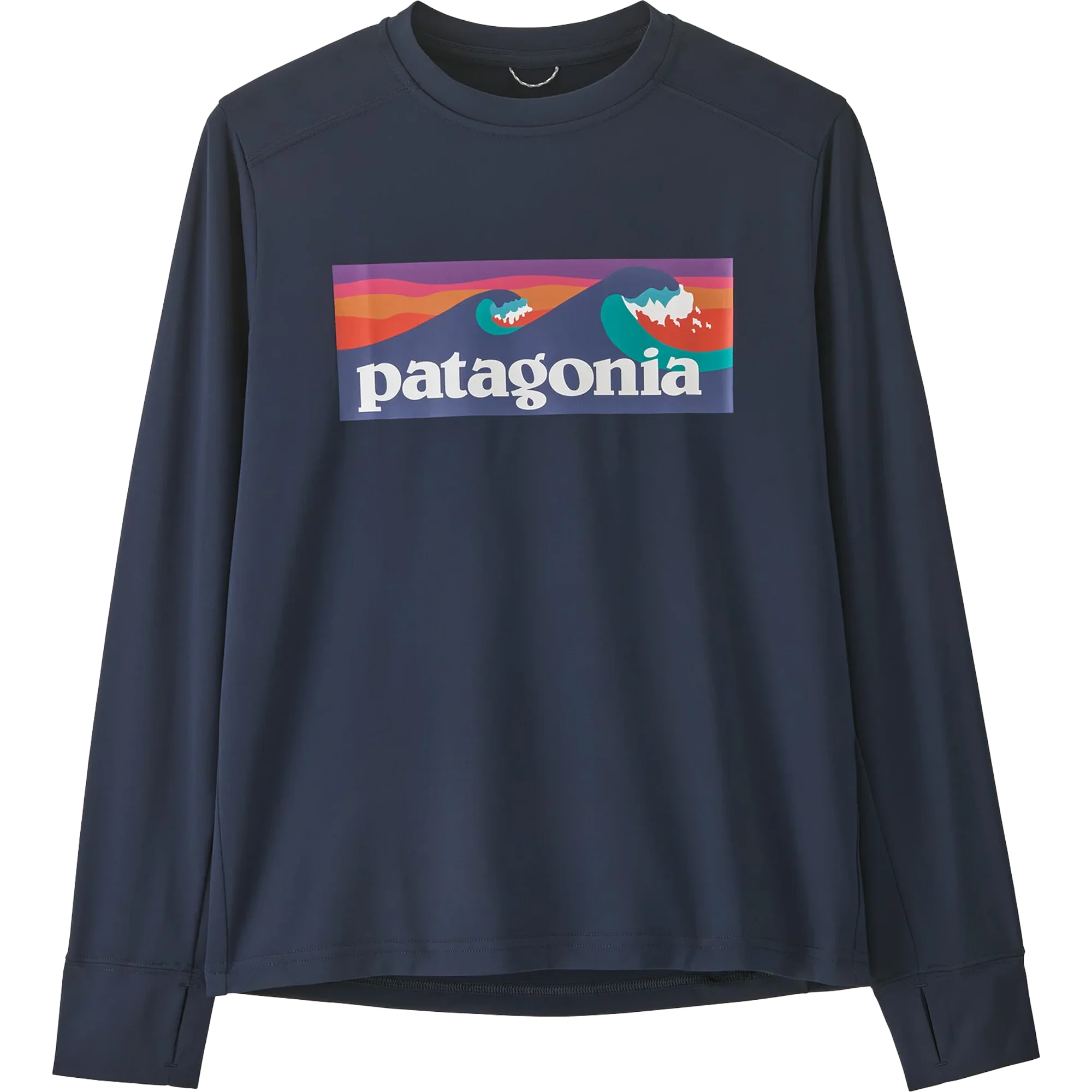 Youth Longsleeve Capilene Silkweight T-Shirt - Image 2