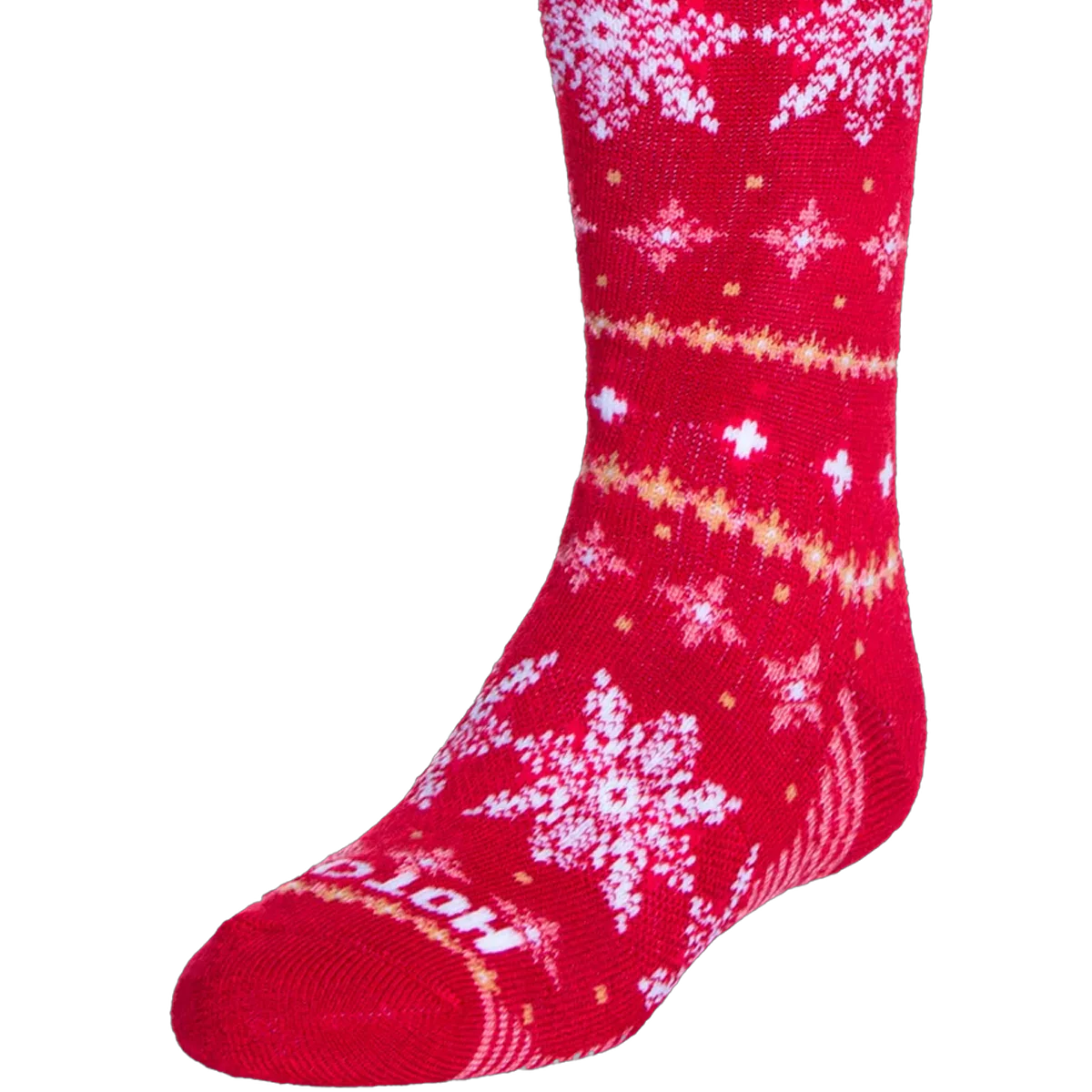 Youth Nordic Snowflake Mid Volume Sock - Image 3