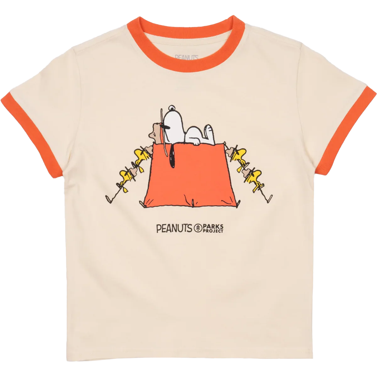 Youth Peanuts X Parks Project Try Not To S'more Tee