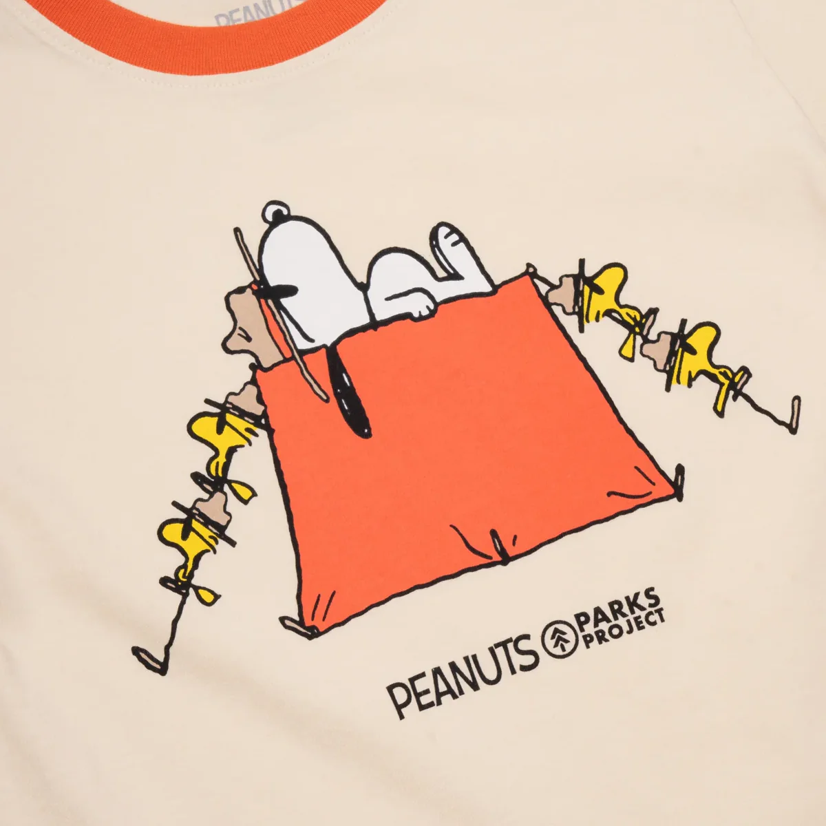Youth Peanuts X Parks Project Try Not To S'more Tee - Image 3