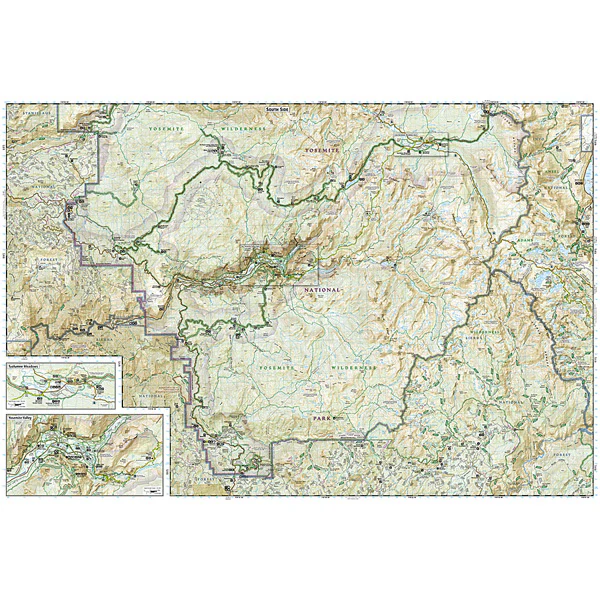 Yosemite National Park Map - Image 3